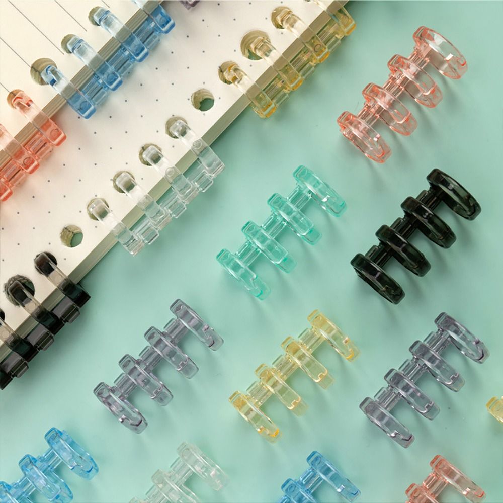 10Pcs Binding Spines Snap Spli - Binding Comb Plastic avaliação e preço