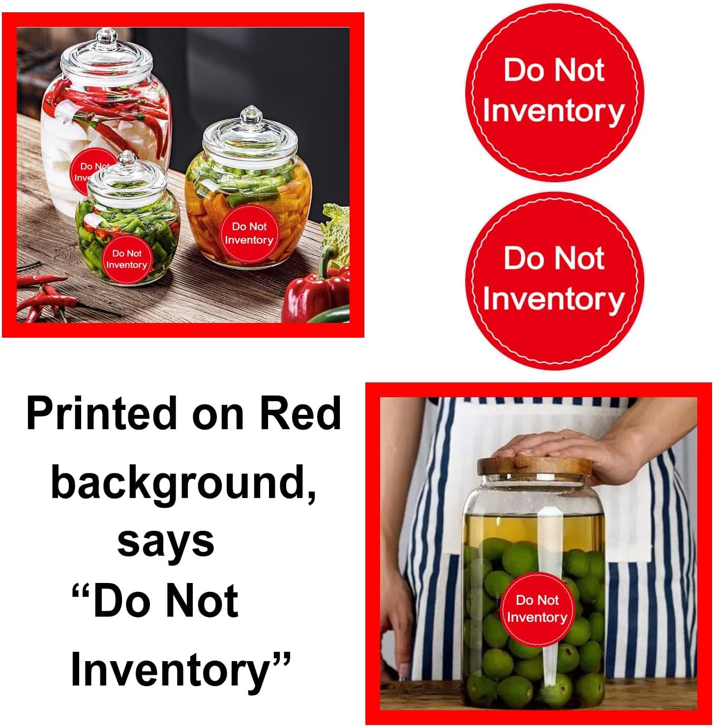 Do Not Inventory Labels 2 inch - Sticker Label Roll avaliação e preço