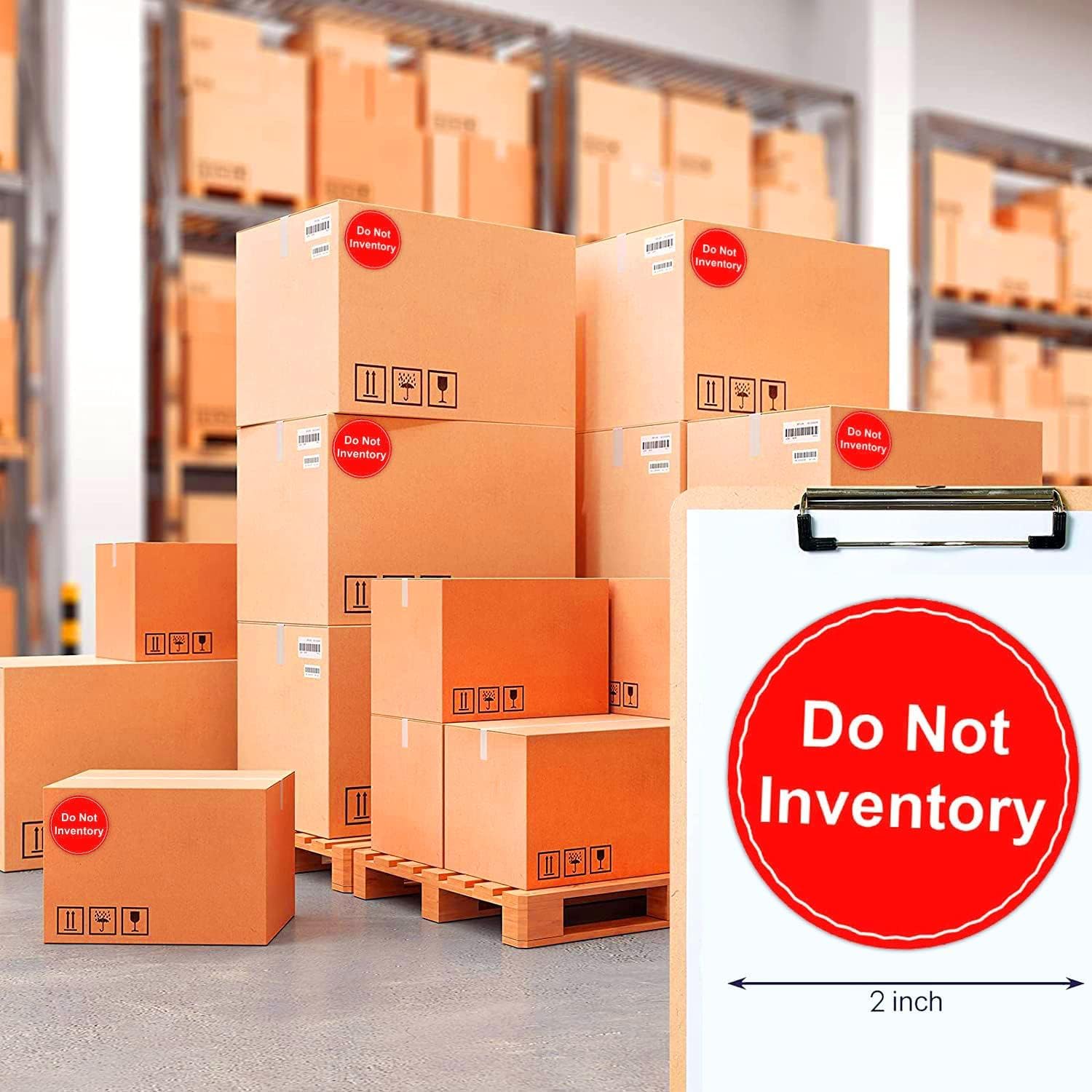 Do Not Inventory Labels 2 inch - Sticker Label Roll avaliação e preço