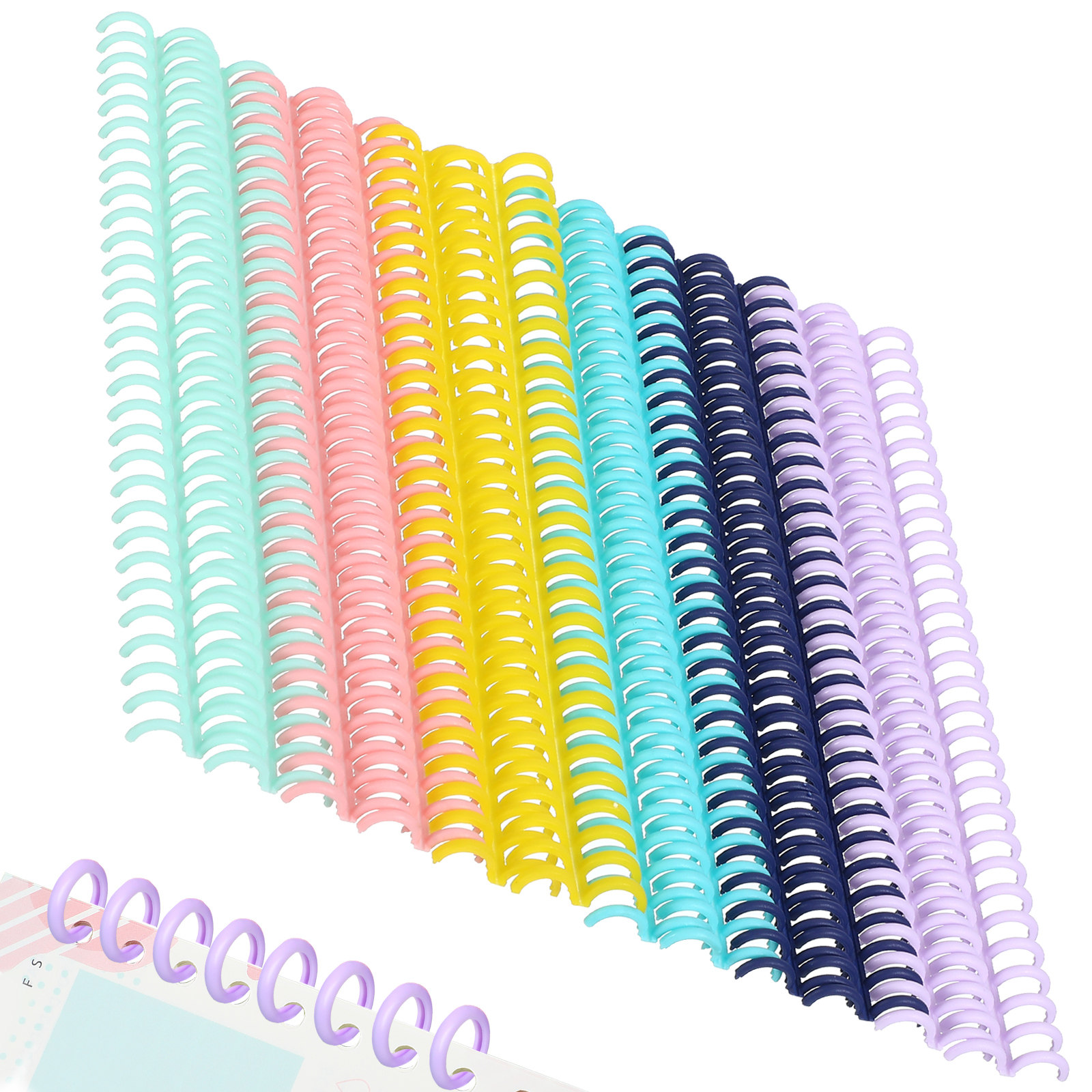 12Pcs Adjustable Binding Combs - Binding Comb Plastic avaliação e preço