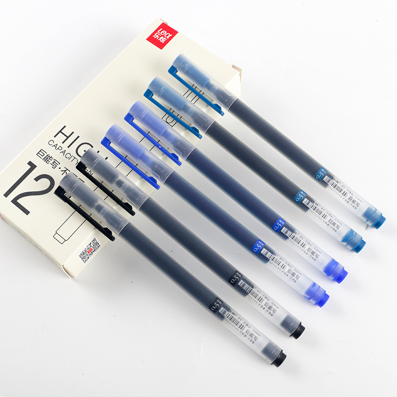 12/6Pc/Lot Gel Pen 0.5MM Ink S - Stationery Supplies Business avaliação e preço