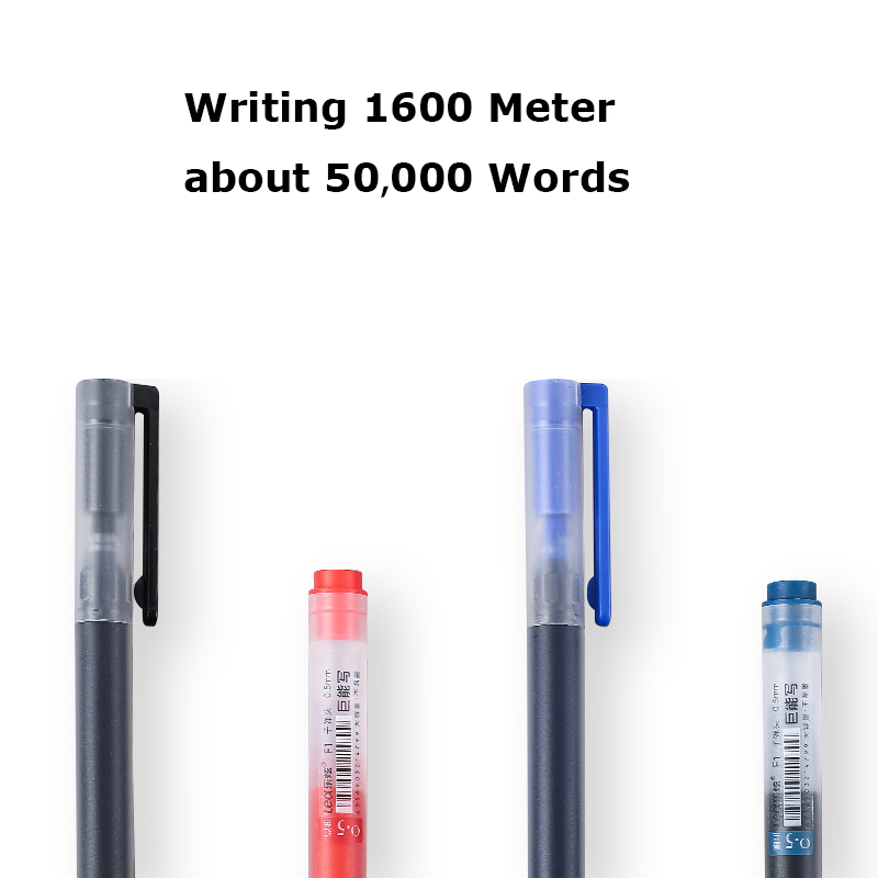 12/6Pc/Lot Gel Pen 0.5MM Ink S - Stationery Supplies Business avaliação e preço