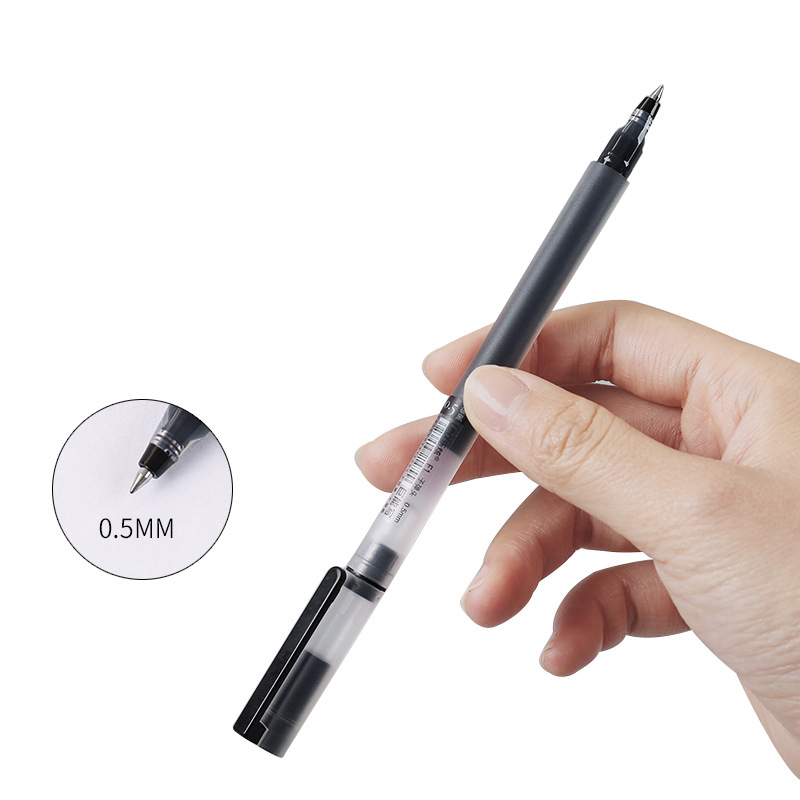 12/6Pc/Lot Gel Pen 0.5MM Ink S - Stationery Supplies Business avaliação e preço