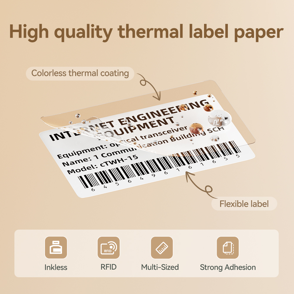 Waterproof Label Paper Anti-Oi - Label Printer Tape avaliação e preço