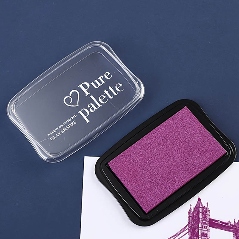 6 pieces - Retro solid color s - Self Inking Stamp avaliação e preço