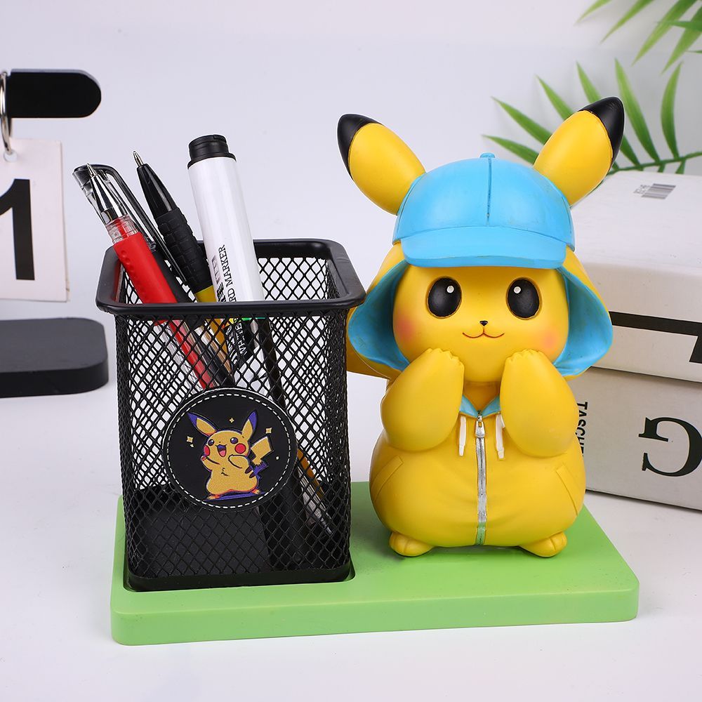 Cute Cartoon Pikachu Pen Holde - Ideal Stationery & Office Supply avaliação e preço