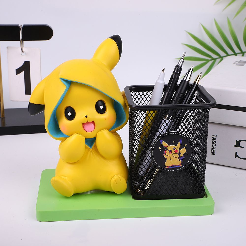 Cute Cartoon Pikachu Pen Holde - Ideal Stationery & Office Supply avaliação e preço