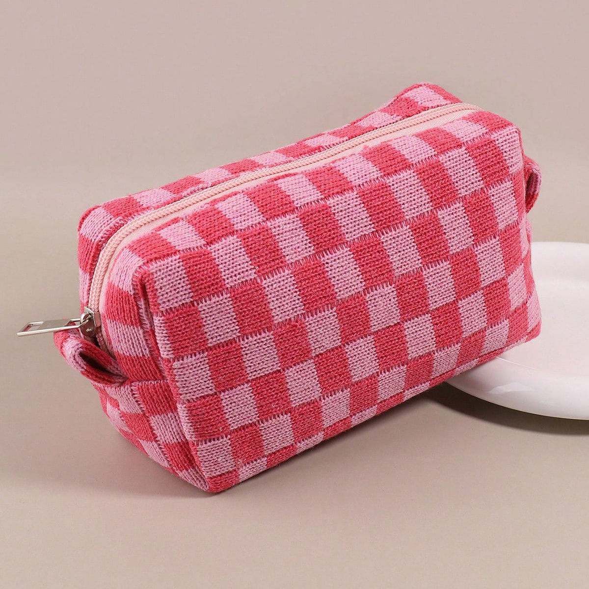 1PC Pink Checkered Single-Laye - Stationery Office Supply Store avaliação e preço
