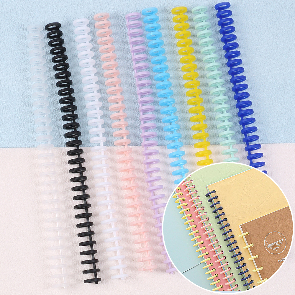 5/10Pcs Loose Leaf Binder Ring - Binding Comb Plastic avaliação e preço