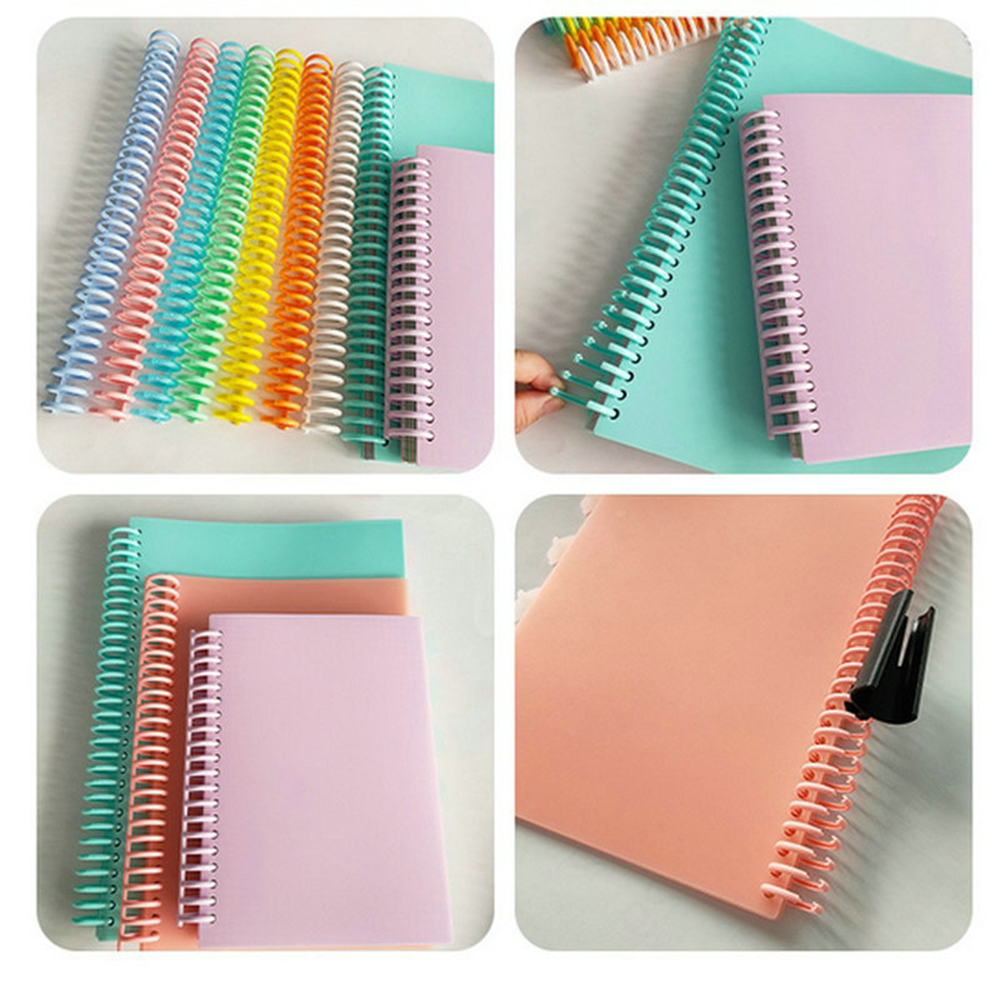 5/10Pcs Loose Leaf Binder Ring - Binding Comb Plastic avaliação e preço
