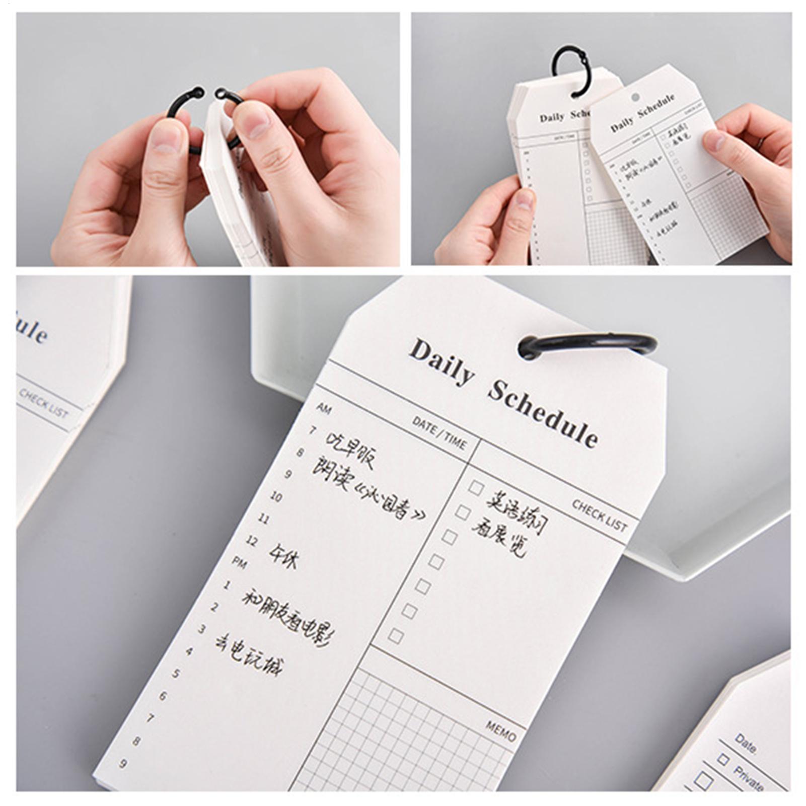 Portable Notepad  To Do List D - Office Stationery Supply List avaliação e preço