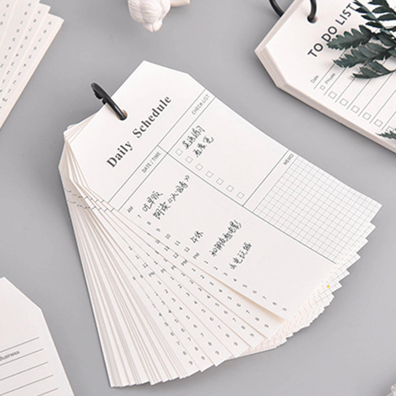 Portable Notepad  To Do List D - Office Stationery Supply List avaliação e preço