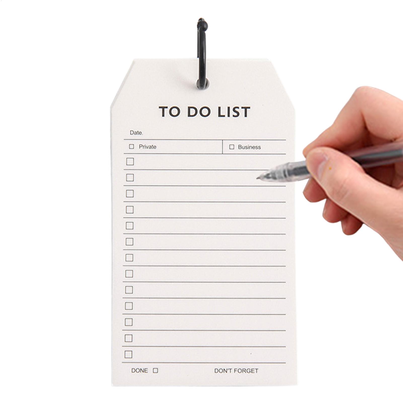 Portable Notepad  To Do List D - Office Stationery Supply List avaliação e preço