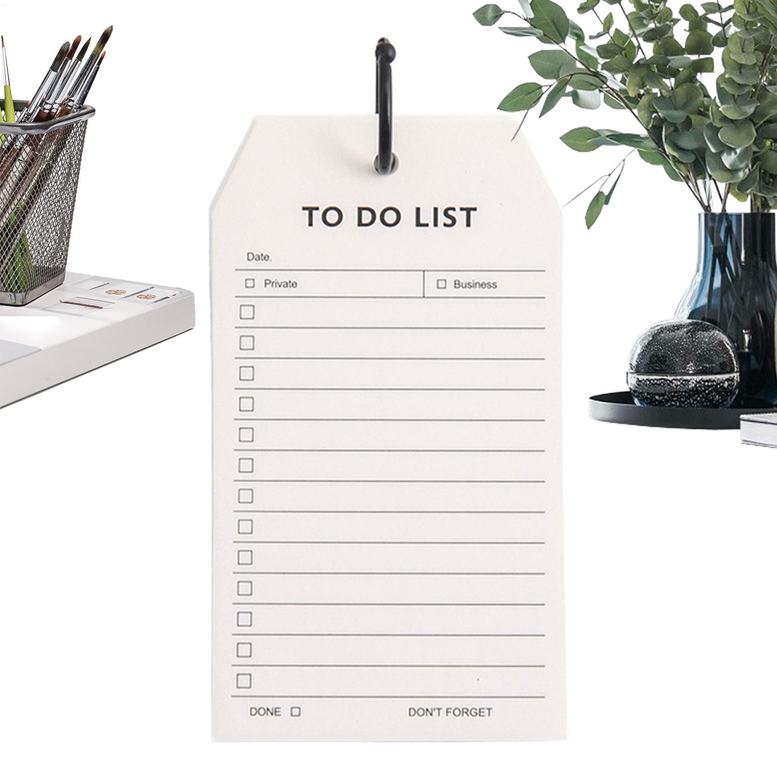 Portable Notepad  To Do List D - Office Stationery Supply List avaliação e preço