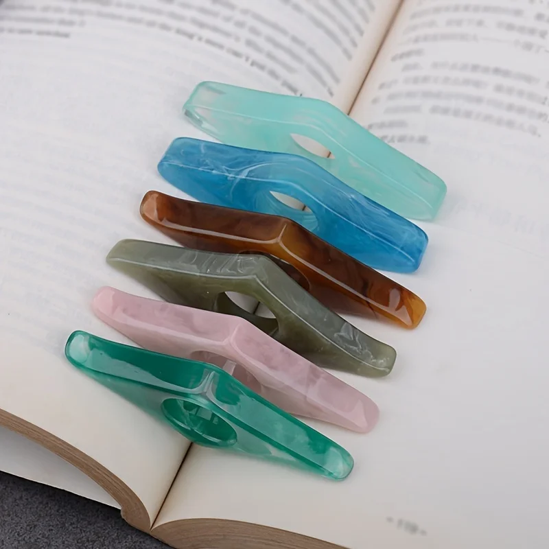 1PC Creative Resin Thumb Book  - Ideal Stationery & Office Supply avaliação e preço