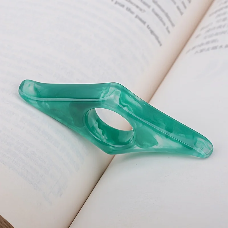 1PC Creative Resin Thumb Book  - Ideal Stationery & Office Supply avaliação e preço