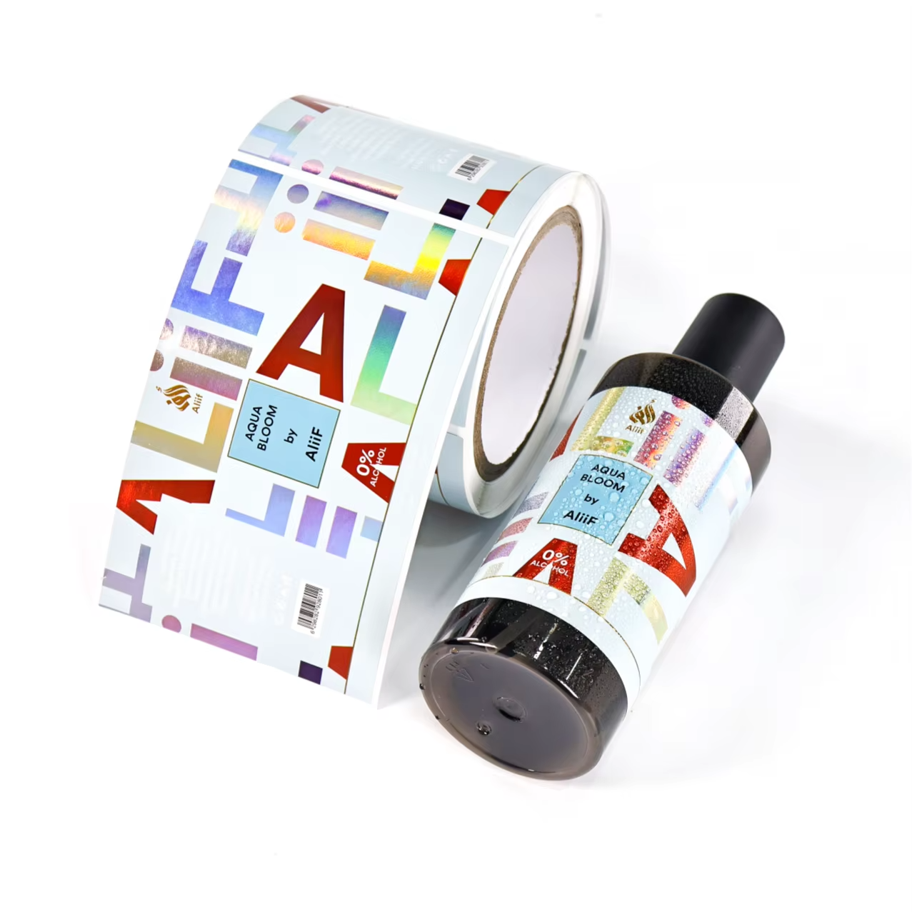 Custom Holographic Laser Label - Sticker Label Roll avaliação e preço