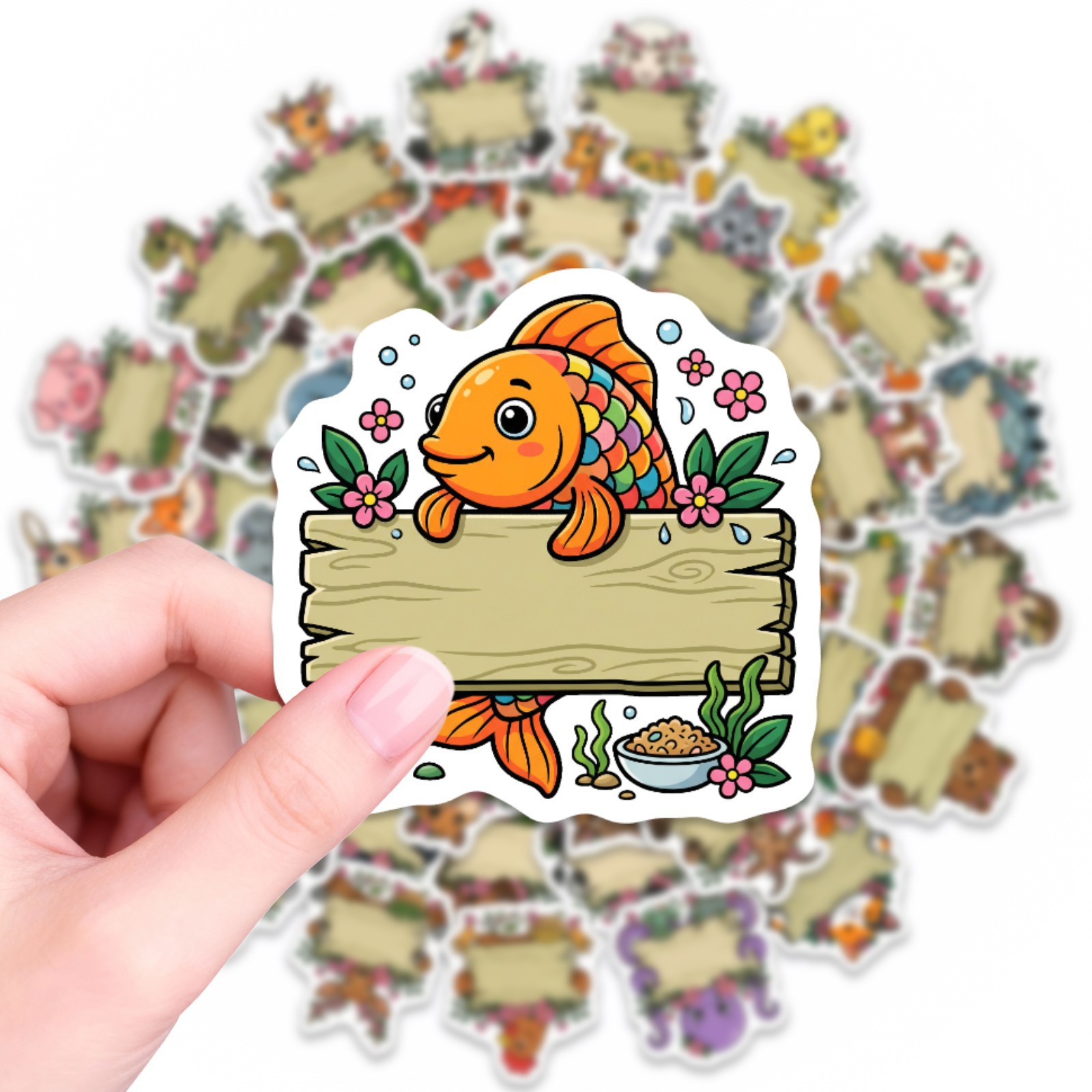 50/100Pcs HD Watercolor Forest - Paper Deal Stationery & Office Supply Kota Bharu avaliação e preço