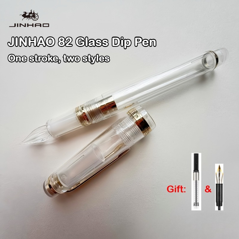 JINHAO 82 Glass Dip Pens One S - Fountain Pen Ink avaliação e preço