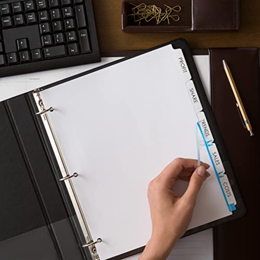 Dividers for 3 Ring Binder Eas - Index Tab Divider avaliação e preço