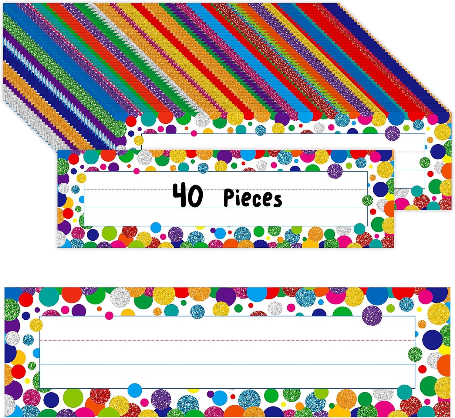 40 Pcs Desk Nameplates with Do - Desk Name Plate avaliação e preço
