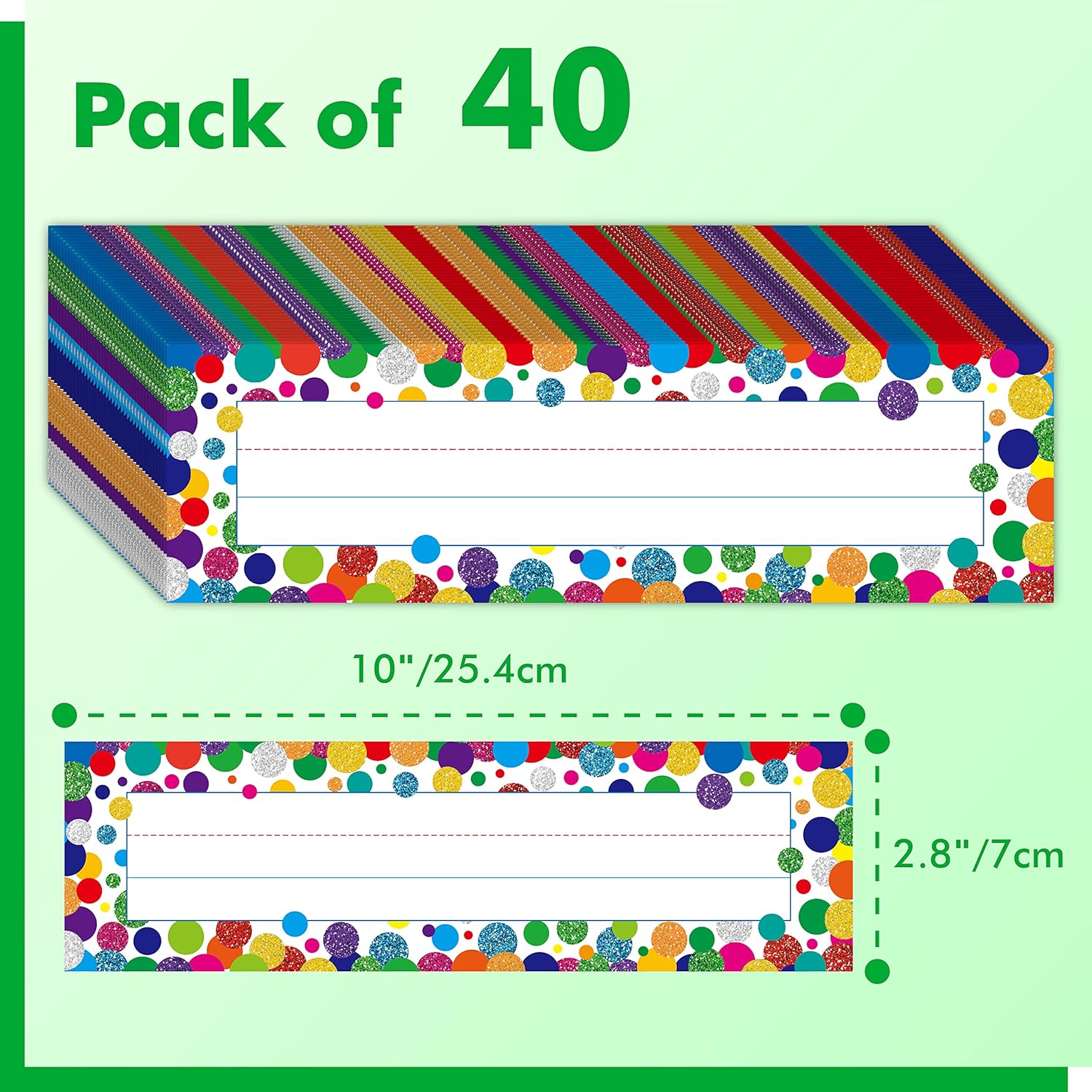 40 Pcs Desk Nameplates with Do - Desk Name Plate avaliação e preço