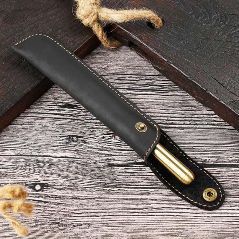 1pc Pen Bag Leather Packaging  - Stationery Supplies Business avaliação e preço
