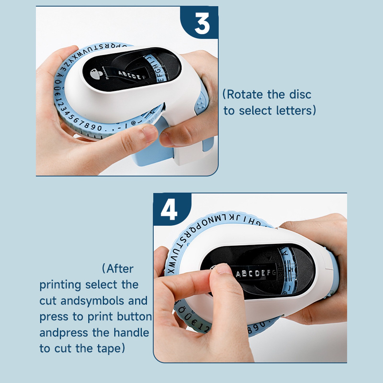 3D Label Printer Embossing Lab - Label Printer Tape avaliação e preço