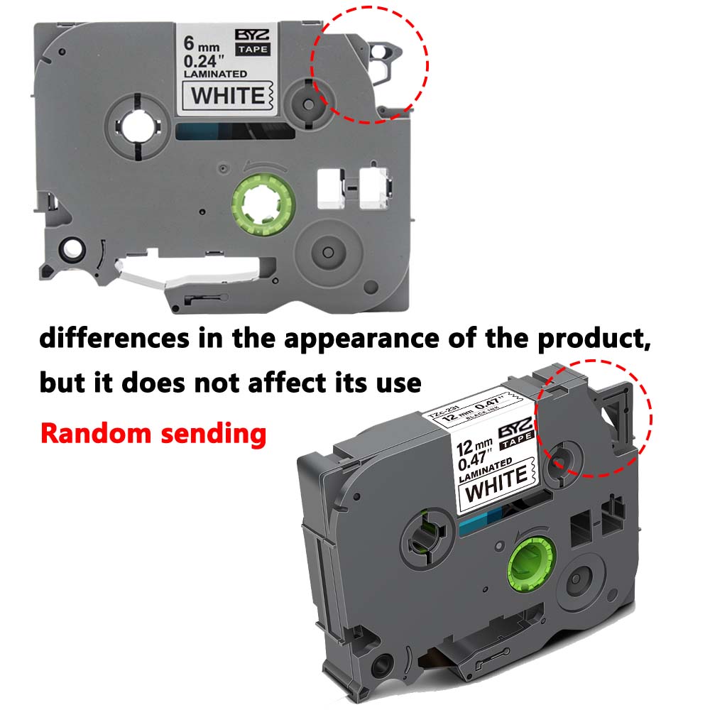 1pack TZe211 Ptouch 6mm/0.24“  - Label Printer Tape avaliação e preço