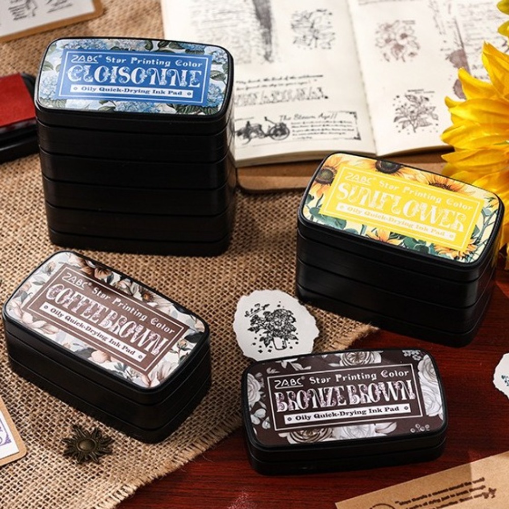 Portable Colorful Ink Pad Rect - Self Inking Stamp avaliação e preço