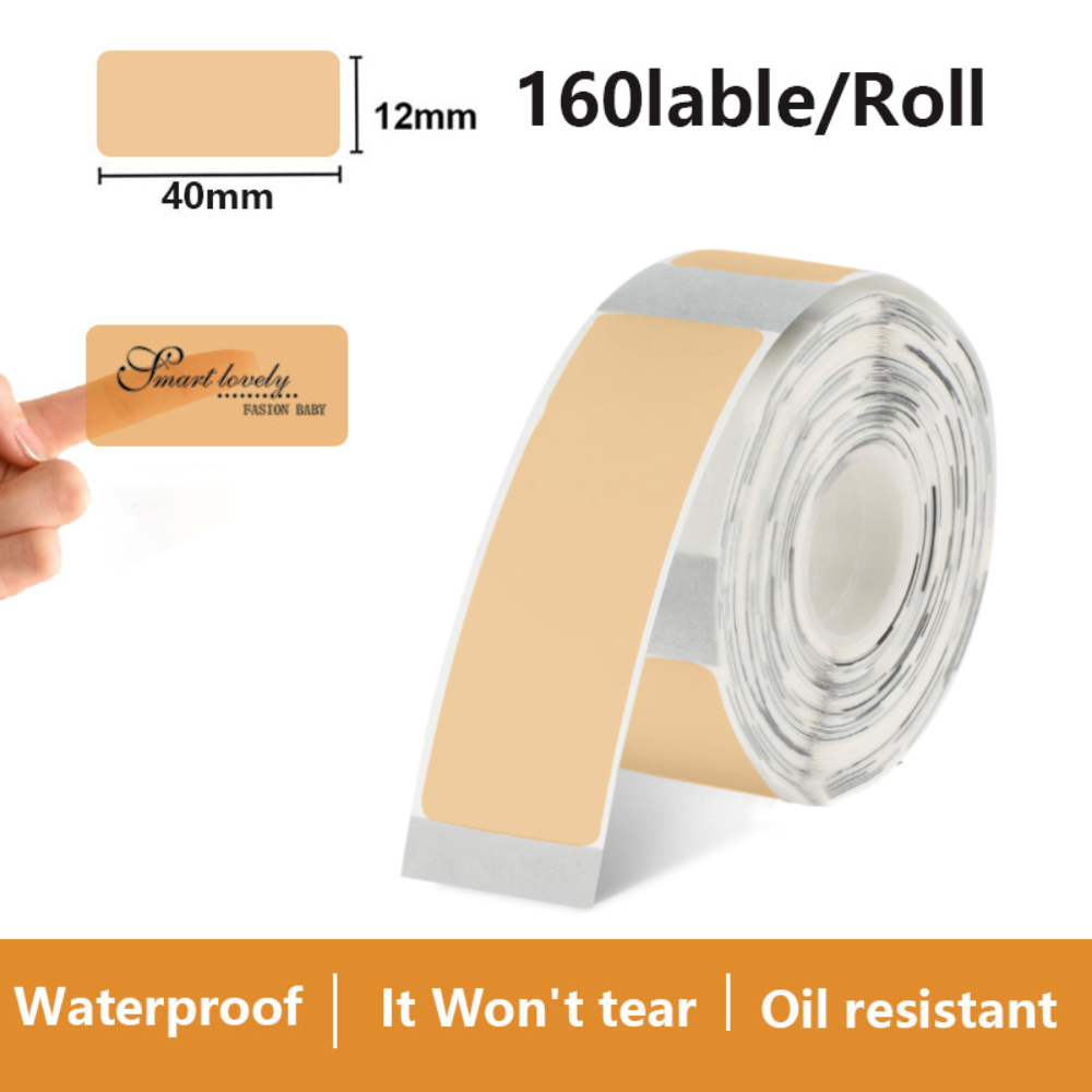 Transparent Label Sticker 12*4 - Label Printer Tape avaliação e preço