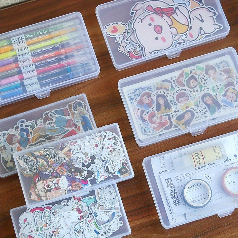 Clear Plastic Storage Box-Port - Ideal Stationery & Office Supply avaliação e preço