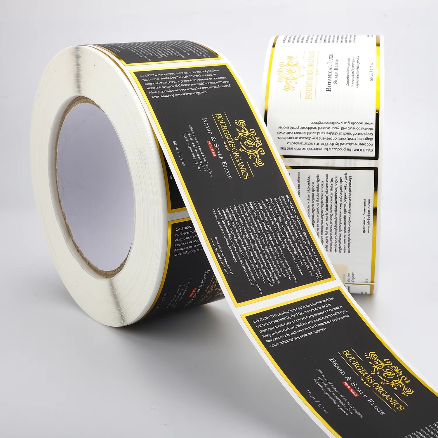 Custom Waterproof | White Viny - Sticker Label Roll avaliação e preço