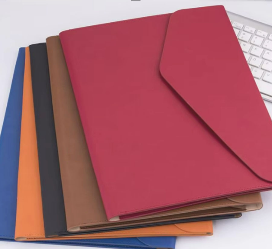 Sharkbang PU Leather Business  - Portfolio Folder Zip avaliação e preço