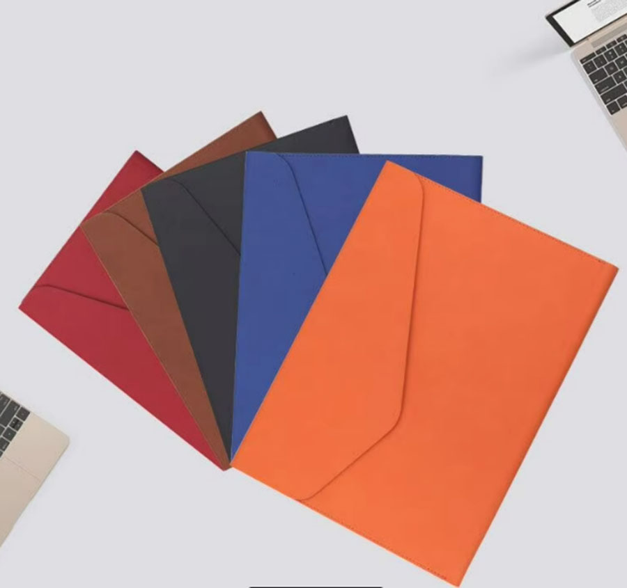 Sharkbang PU Leather Business  - Portfolio Folder Zip avaliação e preço