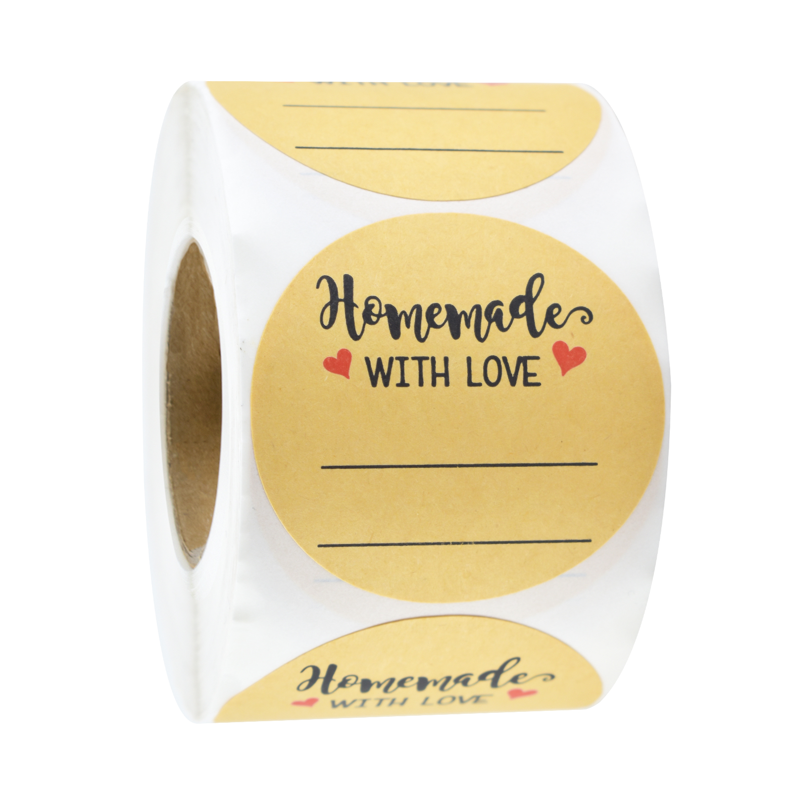 200Pcs 2-Inch Round Writable K - Sticker Label Roll avaliação e preço