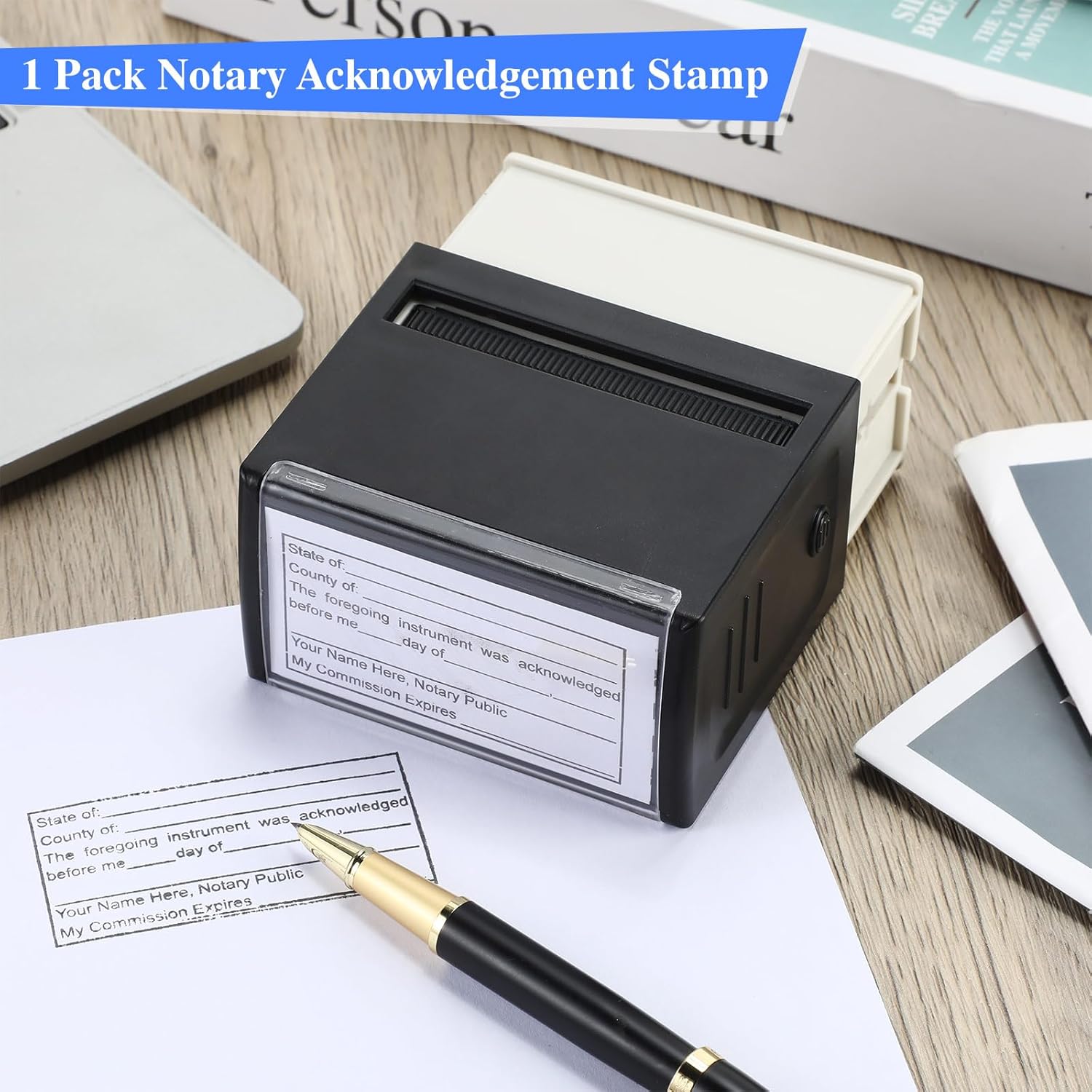 Self-Inking Notary Stamp for S - Self Inking Stamp avaliação e preço