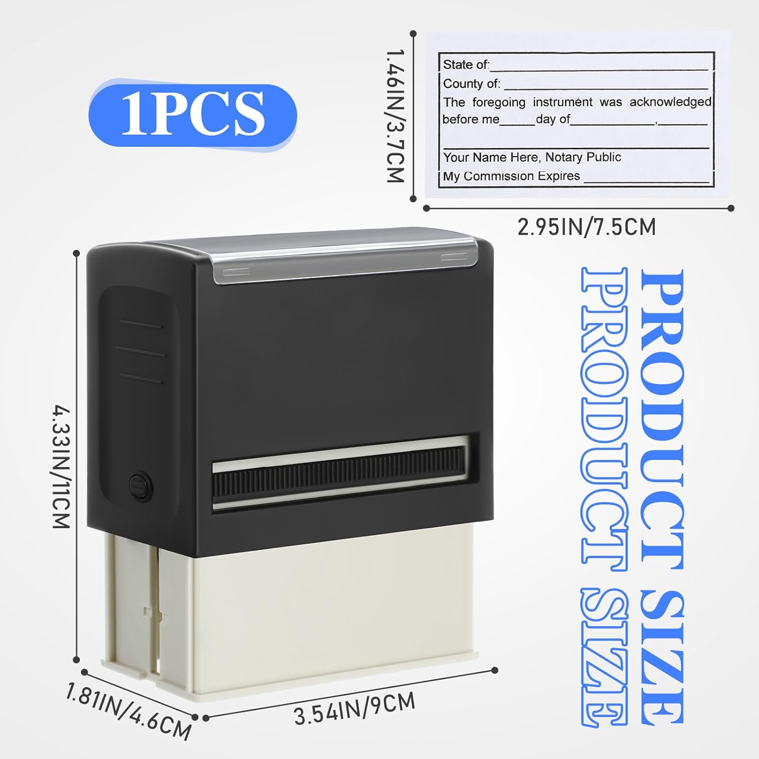 Self-Inking Notary Stamp for S - Self Inking Stamp avaliação e preço