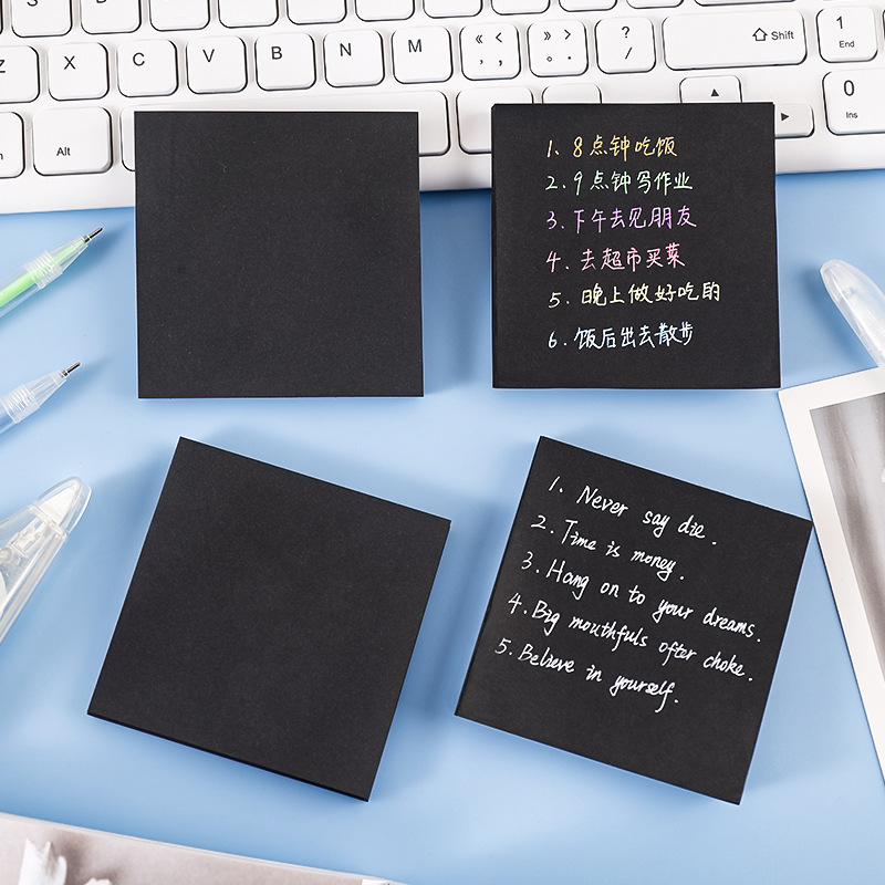 Black N Times Sticky Notes To  - Office Stationery Supply List avaliação e preço