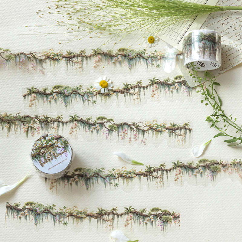 Floral Aesthetic Washi Tape Se - Ideal Stationery & Office Supply avaliação e preço