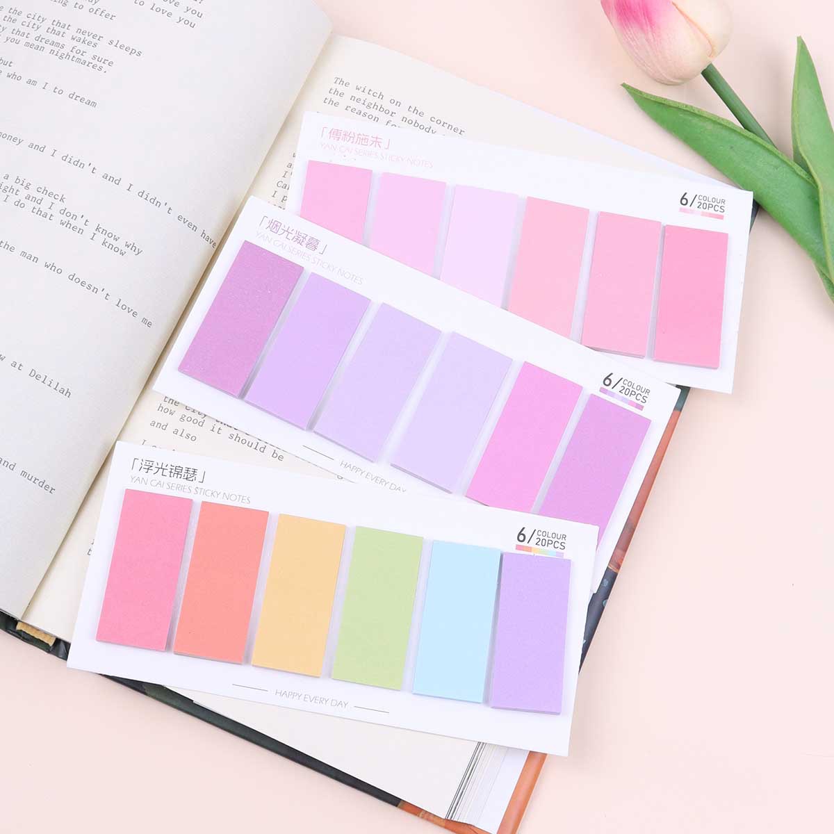 120 Sheets Sticky Notes with R - Office Stationery Supply List avaliação e preço