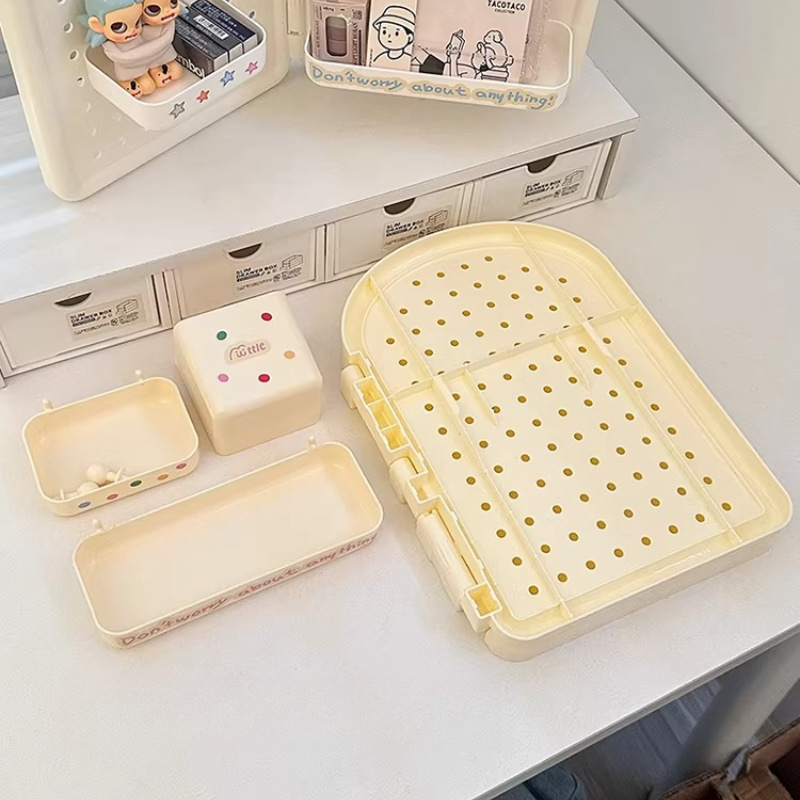 Cute Foldable Corner Pegboard  - Ideal Stationery & Office Supply avaliação e preço