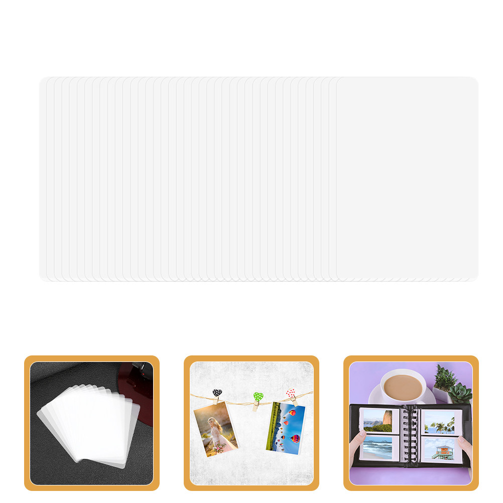 100Pcs Laminating Film Waterpr - Document Laminator Pouch avaliação e preço