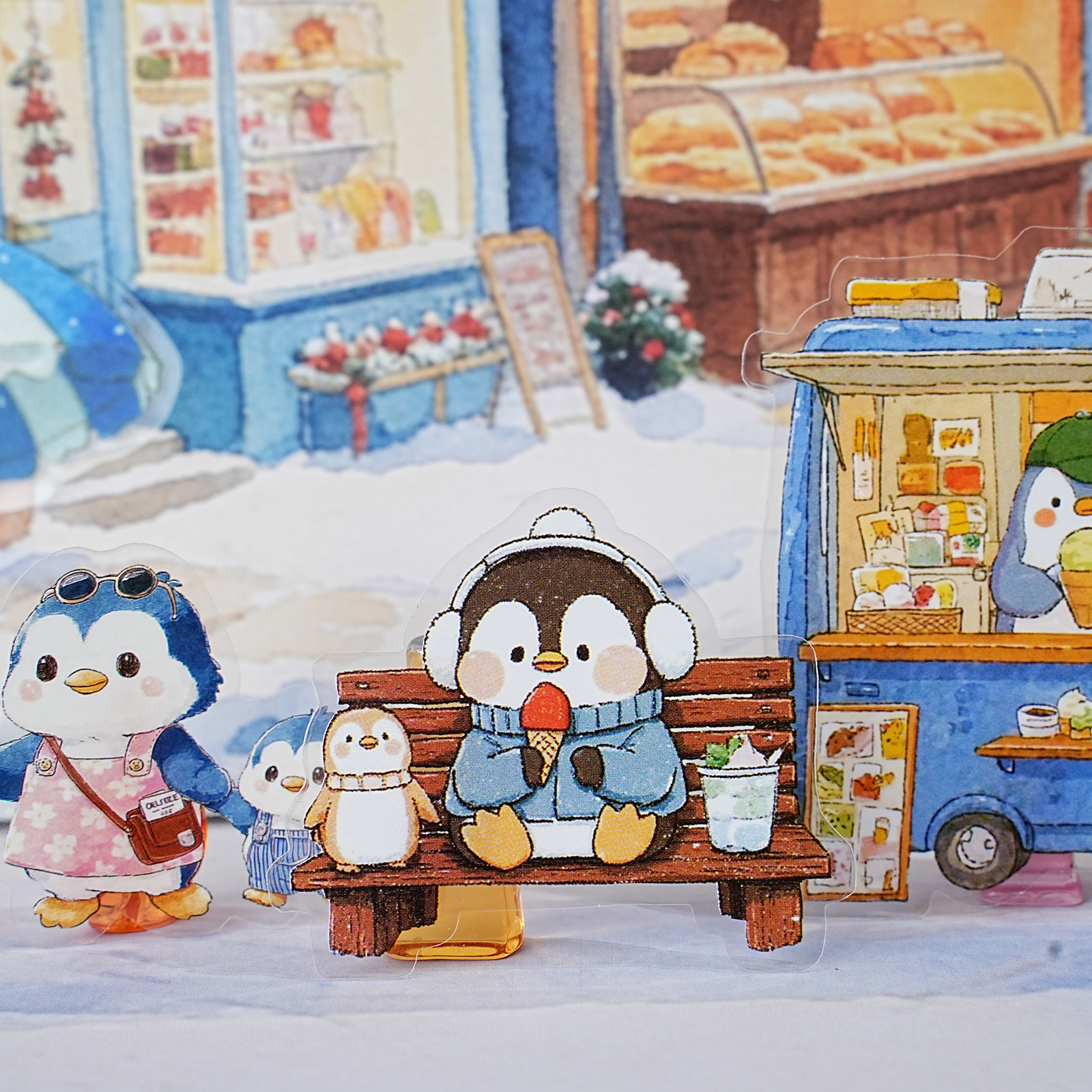 Etori Life 15Pcs Cute Penguin  - Stationery Office Supply Store avaliação e preço