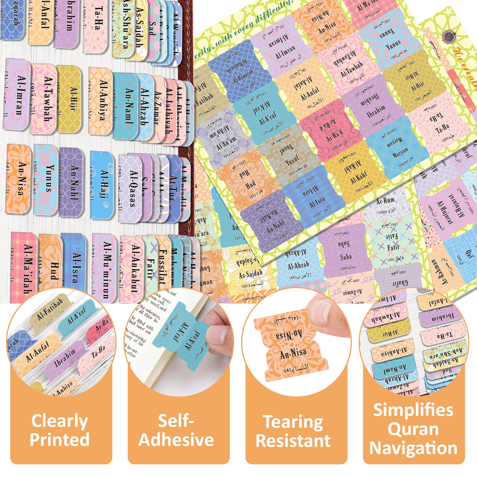 120 Self-Adhesive Holy Book Ta - Index Tab Divider avaliação e preço