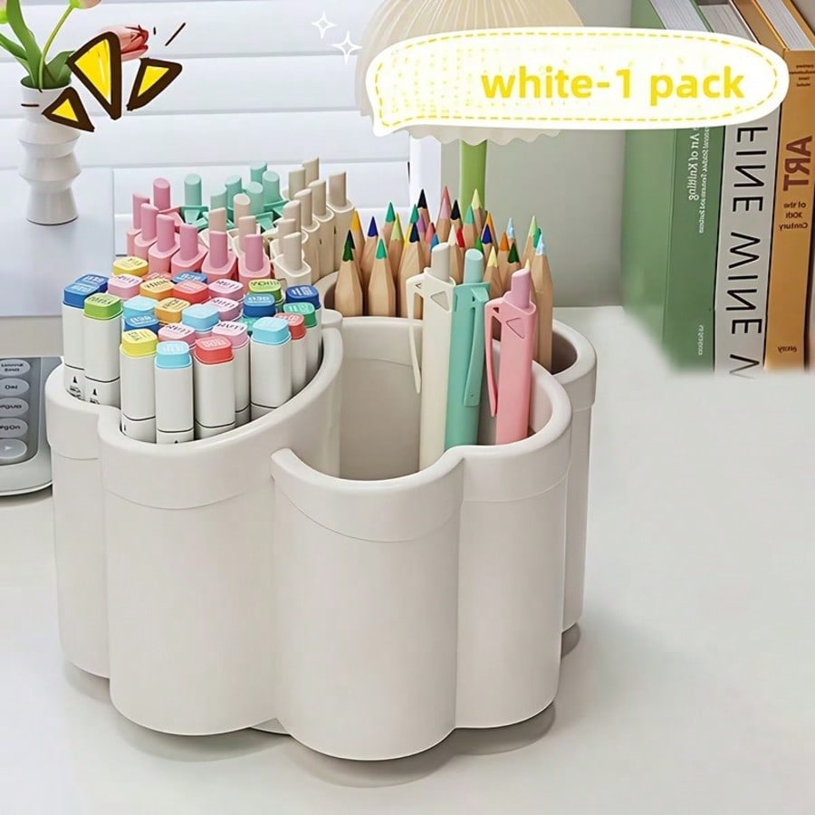 360° Rotating Desktop Organize - Ideal Stationery & Office Supply avaliação e preço