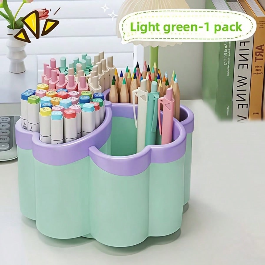 360° Rotating Desktop Organize - Ideal Stationery & Office Supply avaliação e preço